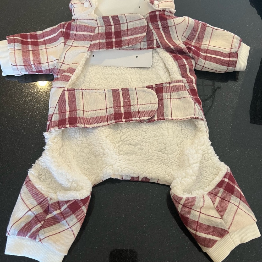 Koolaboby UGG Allie Pet Pajamas for dogs Size Medium.